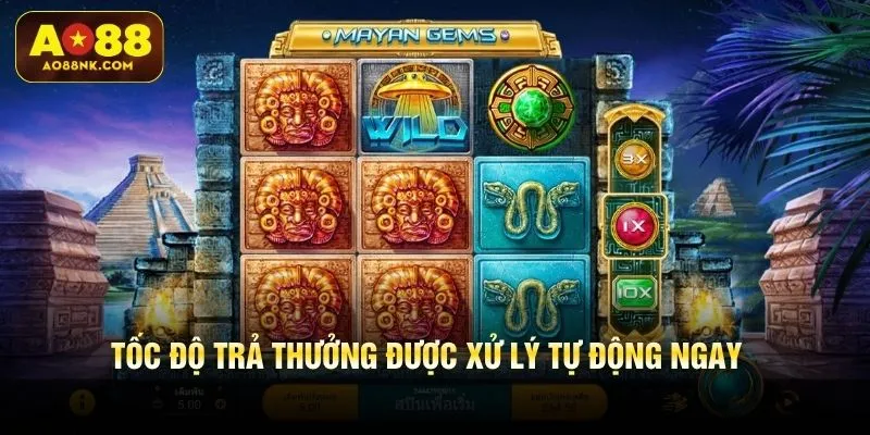 Tốc độ trả thưởng được xử lý tự động ngay