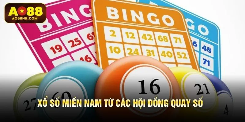 Xổ số miền Nam từ các hội đồng quay số